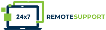 24x7Remotesupport logo